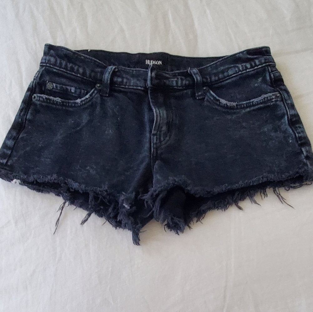 Hudson Black Kenzie cut off short